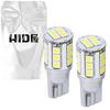 T10 2400lx LED Position Super Set of 2 HID-ya (lux) Lamps, Bright, White, 6500K, 12V,