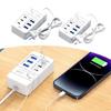 6-портовое зарядное устройство для телефона Type C USB Настольный настенный адаптер для зарядки 35 Вт Удлинительный кабель-розетка для мобильного телефона Док-станция