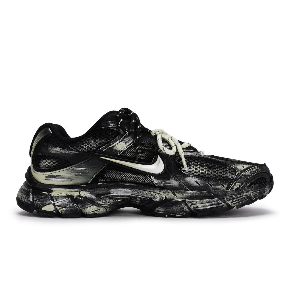 Nike V5 RNR Abrasion Resistant Low top Running Shoes Men's Black Silver HJ5228-001(Team80-S-BOX)