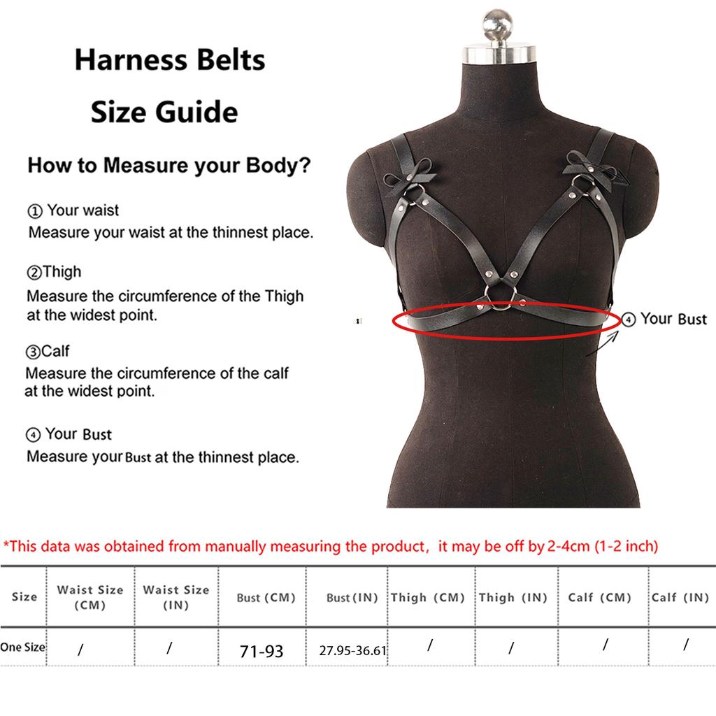 Женский модный пояс Харадзюку, нагрудная портупея, подтяжки для женщин, пояс-корсет, декоративные ремни-портупеи, аксессуары для готической одежды
