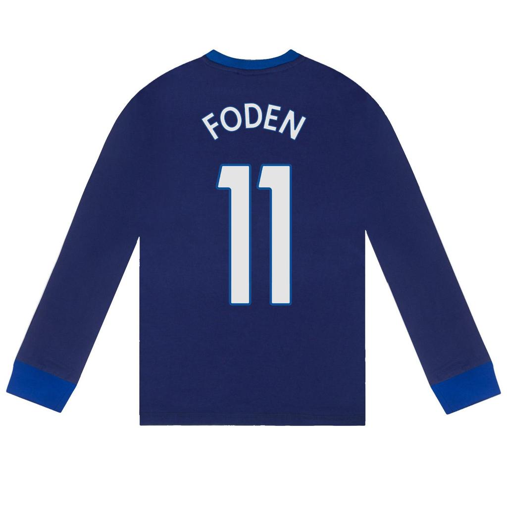 England Football Boys Foden 11 Sublimated Long Pyjama Set