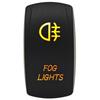 2 Pcs Fog Light Switch 12-24V On/Off, LED Latching Button