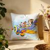 Stylish DDiddling Cushion Cover Versatile DoubleSided Pillow Case Fit for Sofa Bed Car  Daily Decor