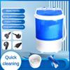 Multi Functional Mini Washing Machine Small Semi-automatic Elution Integration Machine Household Shoe Washing Machine
