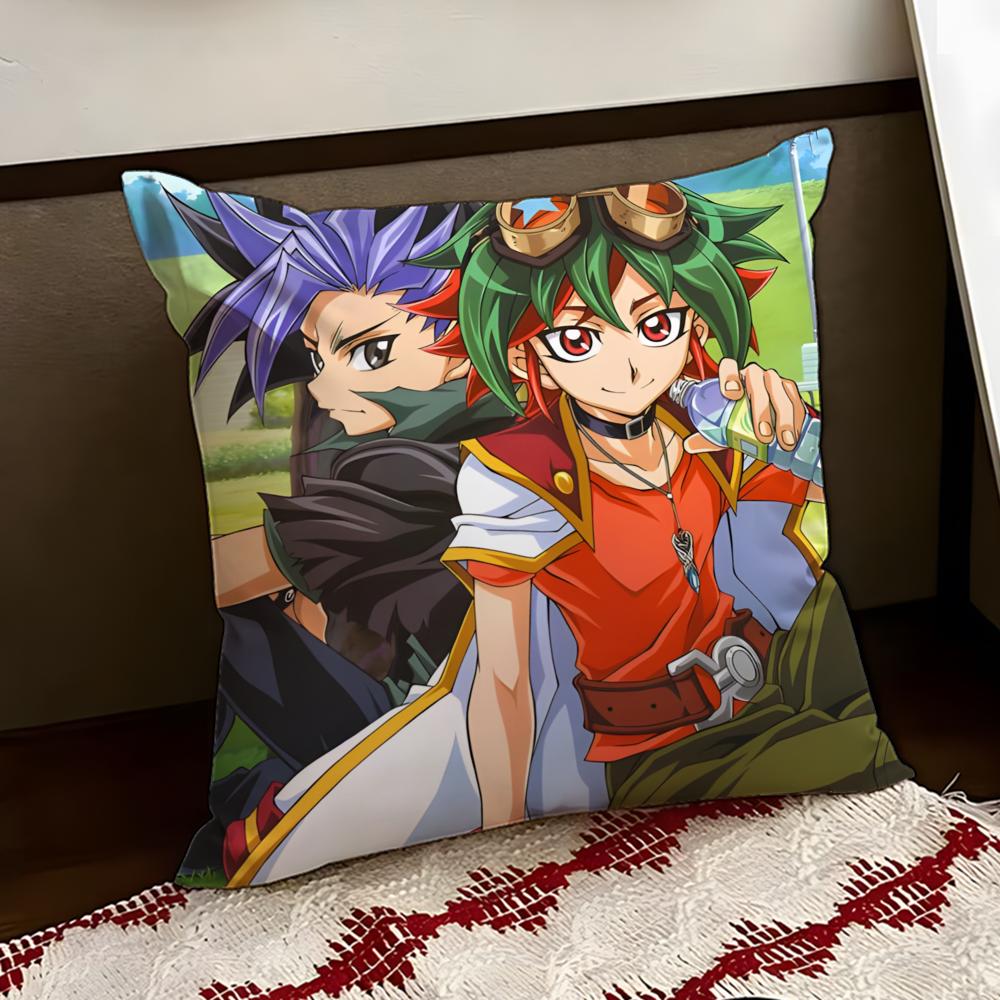 YYuGiOh GX Anime Cushion Cover Reversible Soft Durable Pillow Cover Home Car MultiScene Use for Daily Comfort