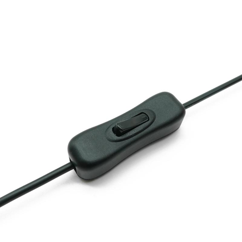 5V USB Разъем Папа 2 Pin 2 Провода Кабель Питания Зарядки Разъем для DIY 1м/1.5м Провод Кабель-Косичка DIY С Выключателем Вкл/Выкл