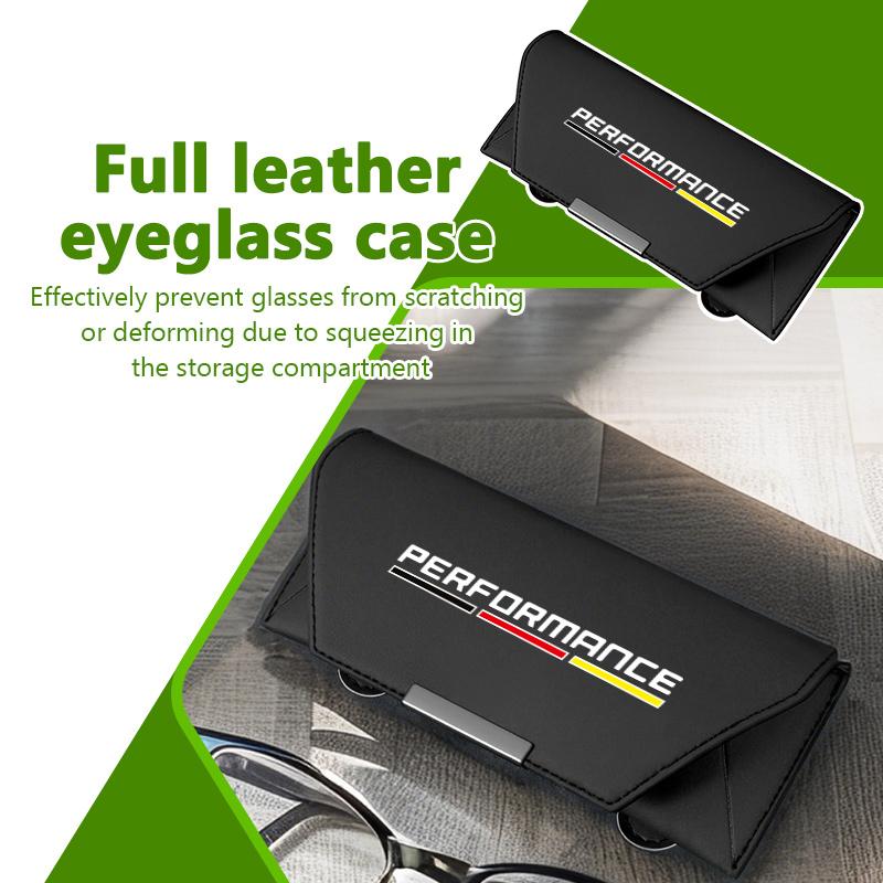 Car Glasses Case Sunglasses Storage Box Clip Auto Eyeglasses Accessories For BMW 1 3 5 Series G30 G32 G38 2021 2020 2019 2018