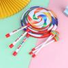 Ручной барабанчик Lollipop Развивающие игрушки Ручной барабан Игрушечный тамбурин Реквизит для танцев