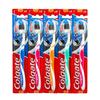 Зубные щетки Colgate Triple Action с мягкой щетиной, 5 штук
