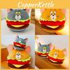And Jerry Tom Burger Shaped Plush Toy Cute Cartoon Doll Kids Birthday Gifts
