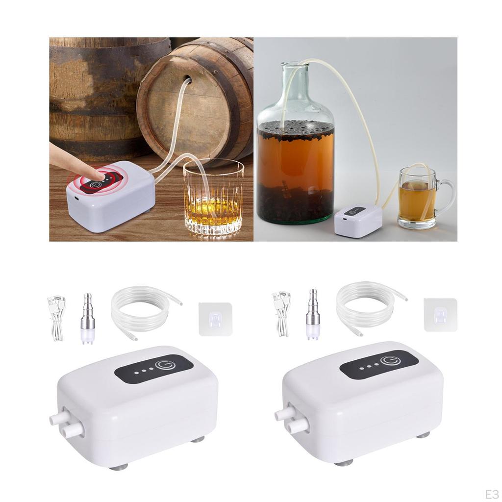 Сифонный насос для заваривания вина USB электрический шланг для вина со сливом мощный самовсасывающий