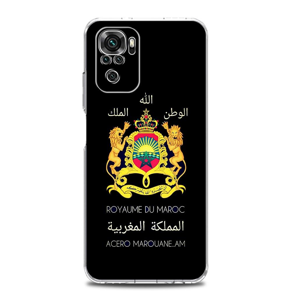 Moroccan flag Maroc Morocco Phone Case For Xiaomi Redmi Note 14 13 12 4G 9S 9 10 11 Pro Plus 5G 9T 14C 13C 12C 10C 9C 9A Cover