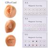 Jewelry Non Pierced Magnetic Magnet Earring Ear Tragus Cartilage Stud Lip Labret Stud Nose Ring