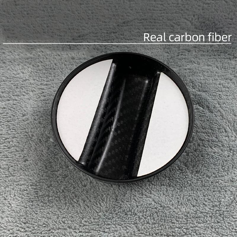 Carbon Fiber Fuel Tank Cap AMG Emblem Fuel Tank Decorative Sticker For Mercedes Benz AMG W177 W176 X166 X167 C257 C218 X253 C118 BE1