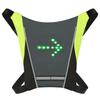 LED Turn Signal Bike Pack USB Rechargeable Reflective Vest Backpack with Direction Indicator Safety LED Backpack