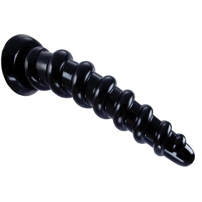 Spiral Special-shaped Anal Plug Adult Masturbator Anal Expander Male Prostate Massage Stick Big Dildo PVC Sex Toy