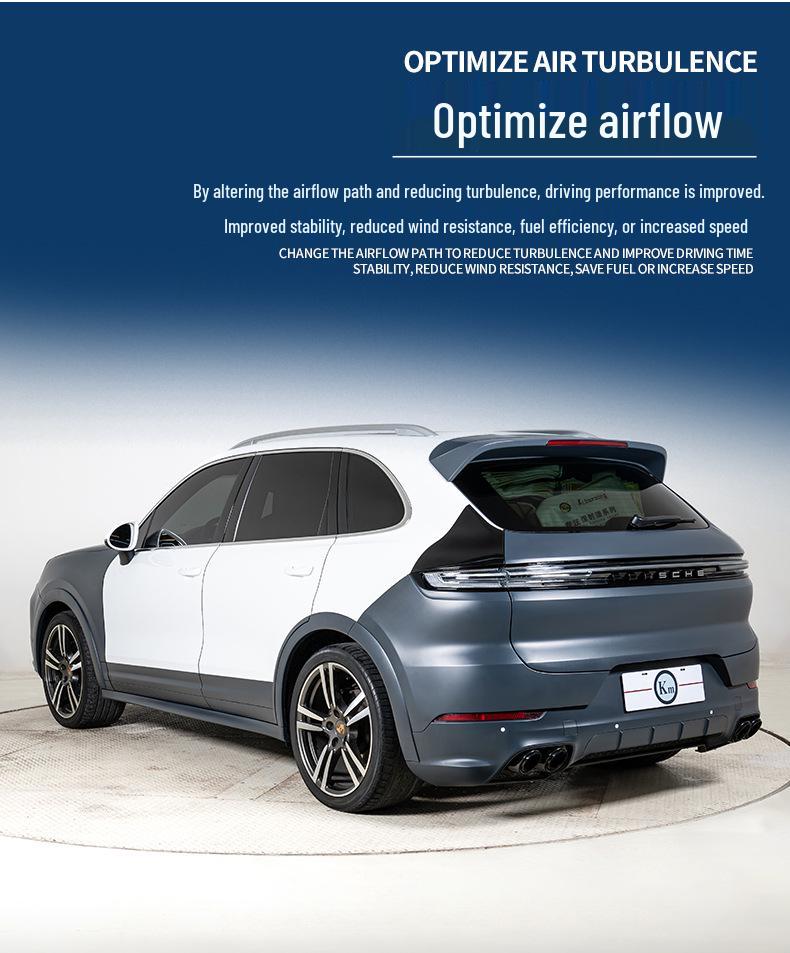 Porsche Cayenne 2011-2017 GTS Апгрейд: Обвес с решеткой, изготовленной методом литья под давлением из ПП