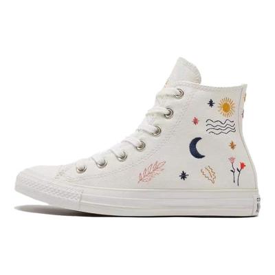 Женские кроссовки Chuck Taylor All Star High It's OK Wander, кремовые Egret, винтажно-белые 571079C