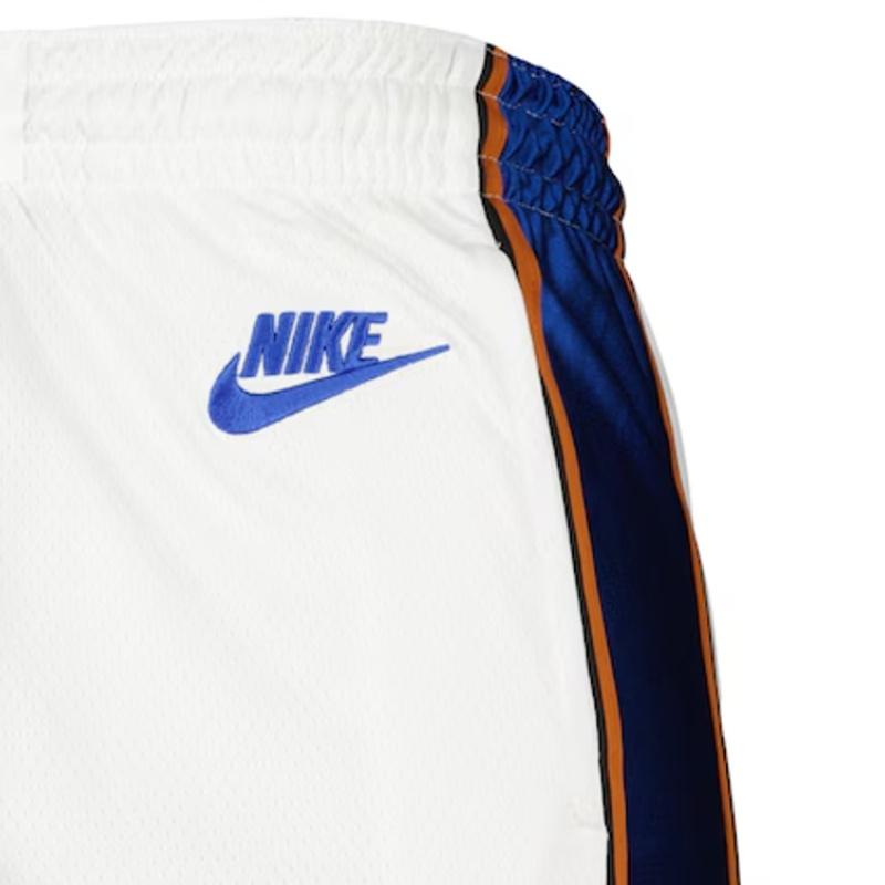 Nike X NBA Повседневные шорты Мужские Белые Синие DO9511-100