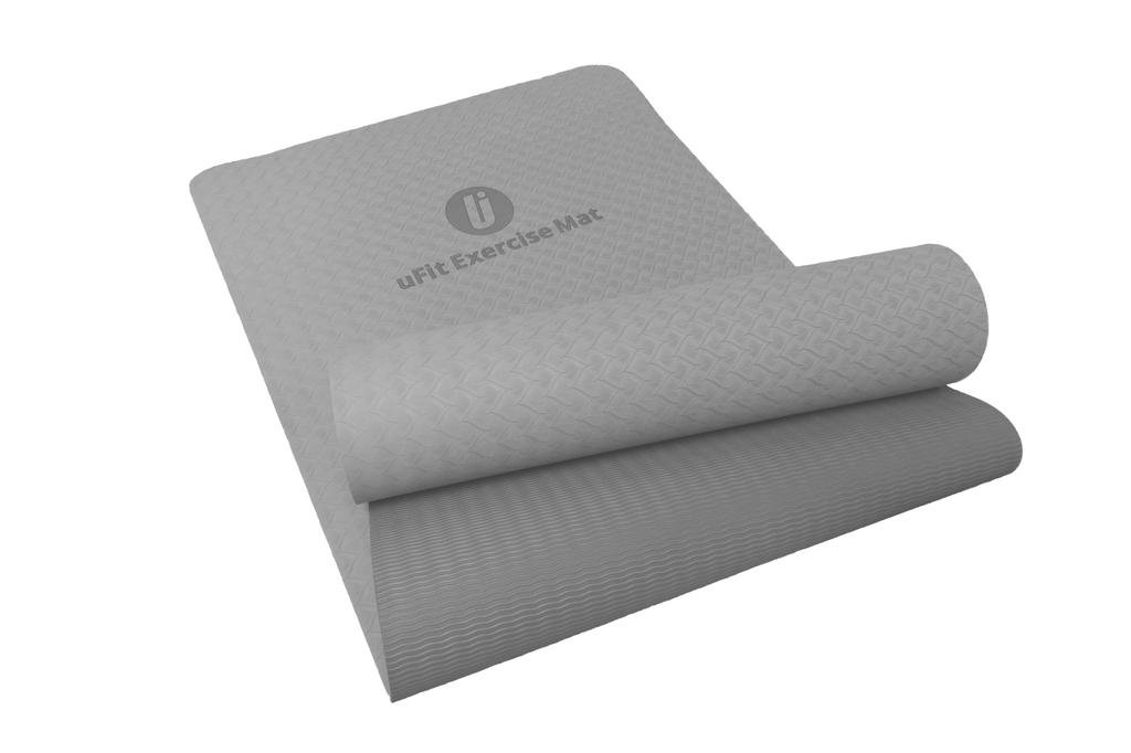 uFit Exercise a Yoga Mat Made of 8mm 183cm X and with a and Durable Construction with a Convergence Band for and Other Exercises Mat, Japanese-made