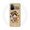 Case - Redmi - Note 11 5G - Anime Manga - One Piece Straw Hat Crew - Soft