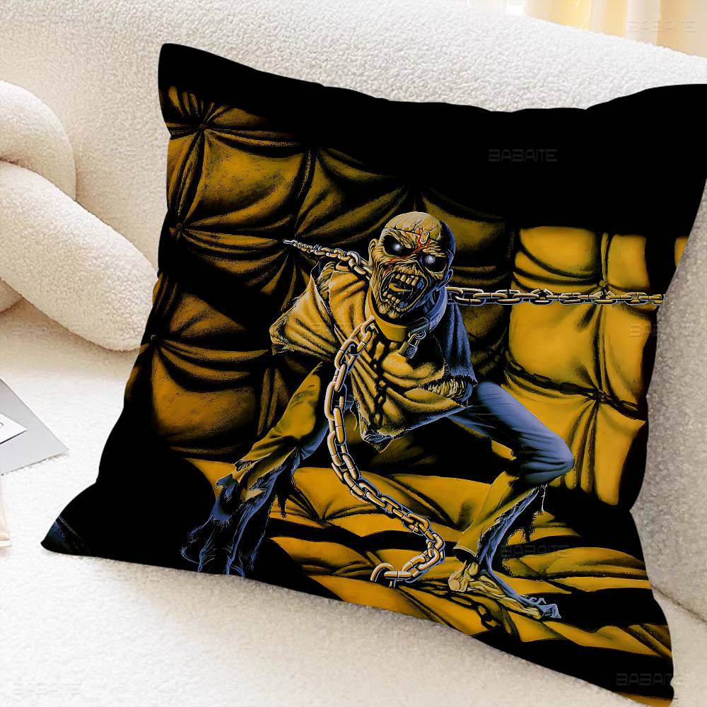 Крутая Подушка-Подушка Чехол Наволочка Iron Maiden Гостиная Диван Домашний Декор На Заказ
