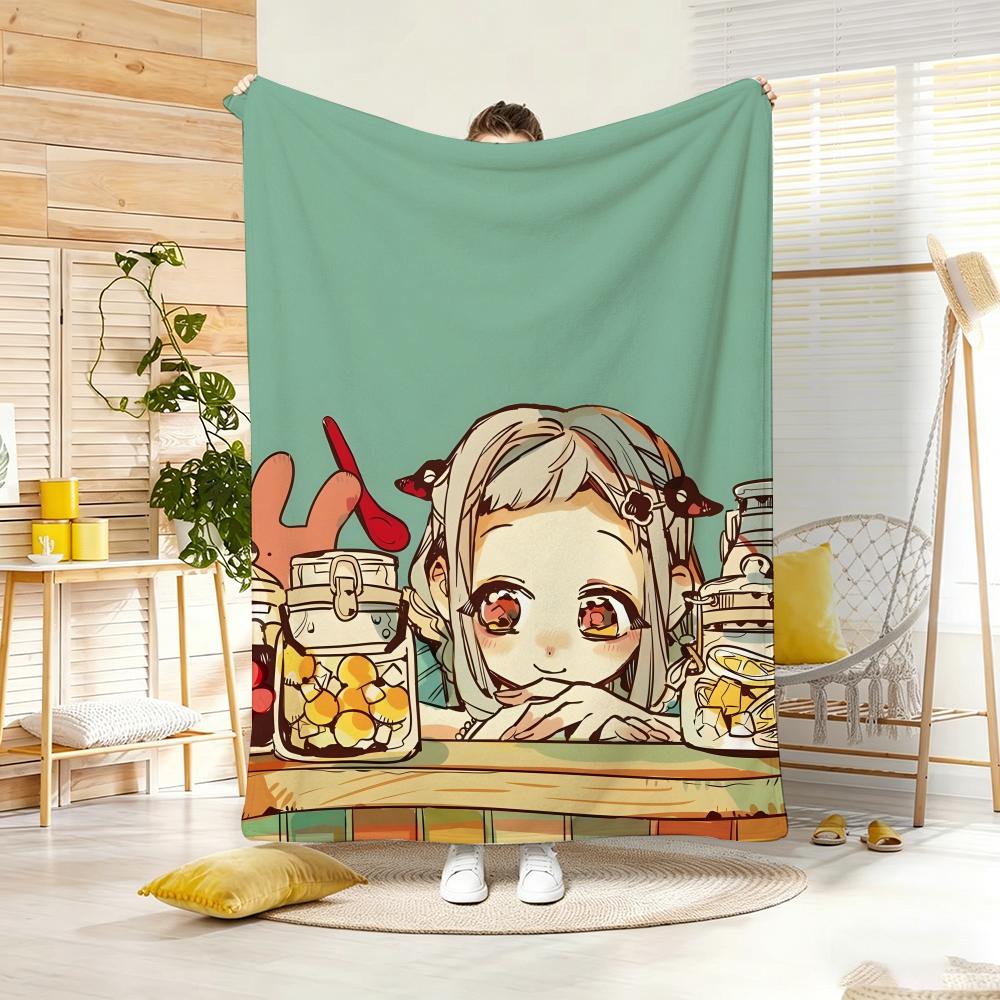 anime character YYashiroS NeneS Throw Soft Warm Throw Blanket for Bedroom Living Room Bed Travel Camping Picnic Gift
