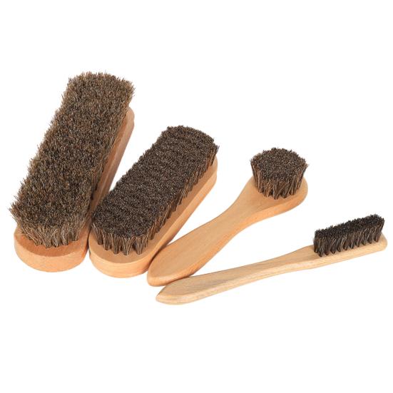 Щетка для обуви Эргономичная ручка Щетки для чистки обуви Уход за кожаной обувью