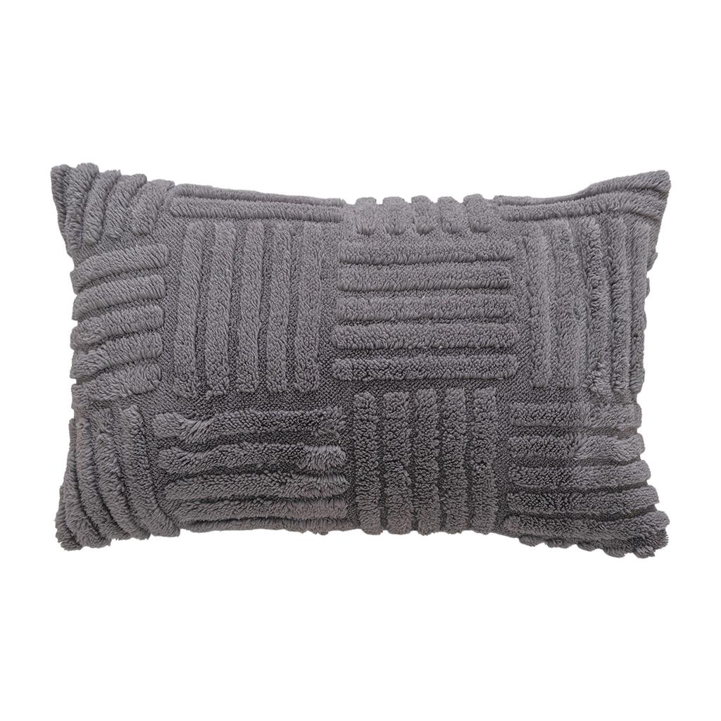 Вельветовая наволочка для декоративной подушки, прямоугольная, полосатая, приятная на ощупь, чехол для диванных подушек для спальни, дивана, офиса