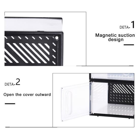 Transparent Shoe Box Stackable Design High Strength Large Capacity Dustproof Clear Shoe Organizer Magnetic