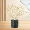 Artificial Coral Decor Statue Tree Metal Sculpture for Birthday Living Room