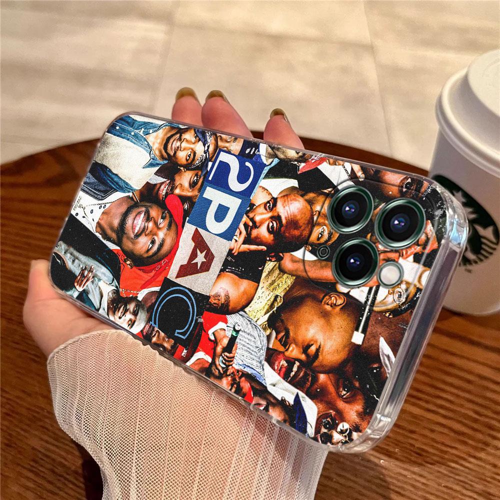 2 Pac Тупак Тупад Джада Рэпер Чехол Для Apple iPhone 17 16 15 14 13 12 11 Pro Max Plus 16E 17Air 17Pro Чехол Для Телефона Силиконовый Funda