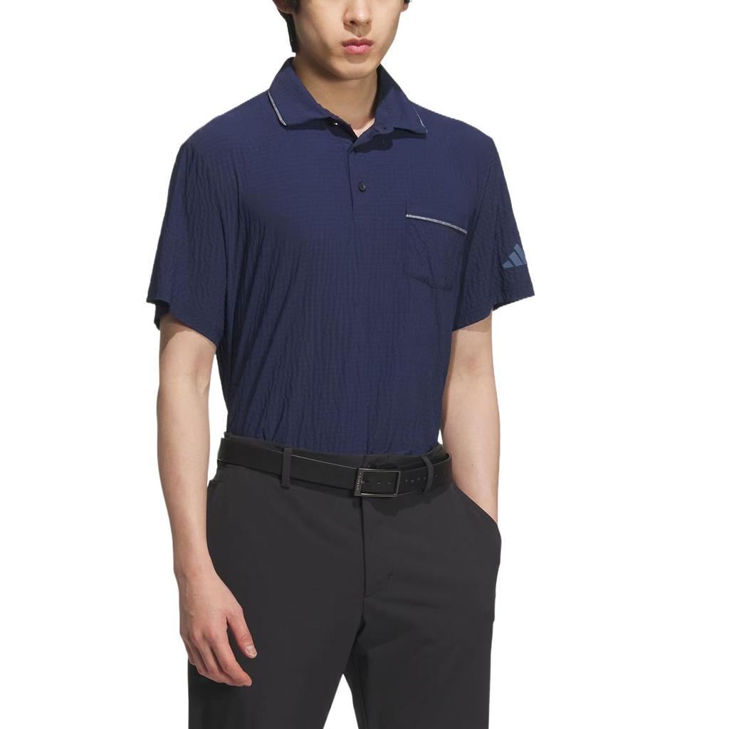 Adidas SEERSUCKER POLO SHIRT Polo Shirt Men's College Navy Color JF6296
