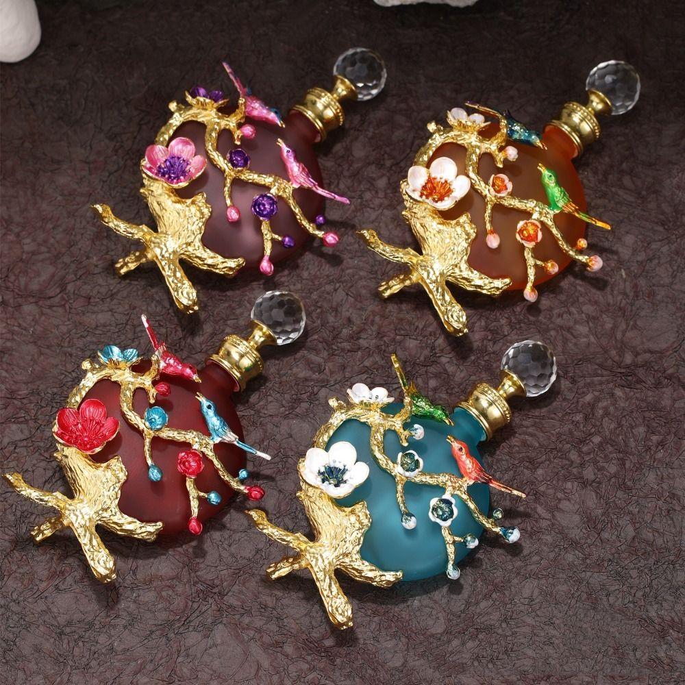 Роскошный флакон для эфирного масла с хрустальной крышкой, дозатор для духов, креативный флакон для духов, устройство для наполнения