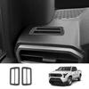 АБС-пластик с карбоновым покрытием Для Toyota Tacoma 2024-2025 Панель центральной консоли Панель приборов Ручка двери Ручка рулевого колеса Аксессуары для интерьера