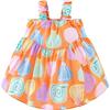 Mini Balabala Girls' Floral Sleeveless A-line Dress