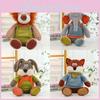 Lion Cute Cartoon Elephant Rabbit Fox Plush Toy Dolls Children Gifts Birthday