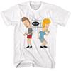 Beavis and Butt-Head Dancing White T-Shirt