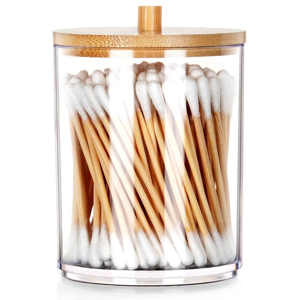 Container for cotton buds and cotton pads