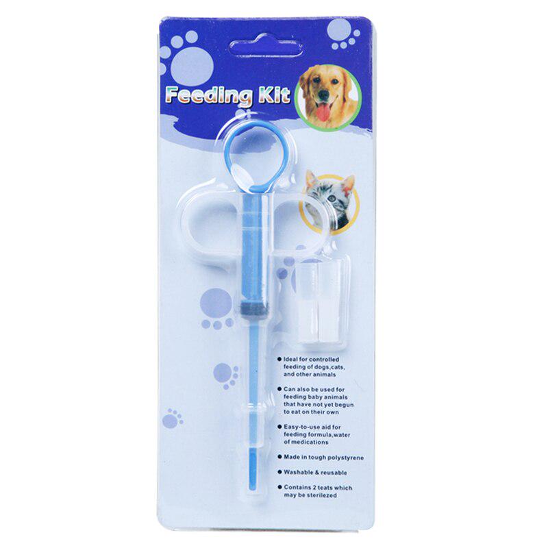 Pet Medicine Syringe Tablet Pill Push Dispenser Medicine Water Milk Syringe Dog Cat Tube Feeder Tools