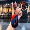 VCJ1  ABS Car Smart Key Case Cover Protector Shell For Mercedes Benz 2021 C /S Class W223 W206 S350L S400L S450L S500L Accessories