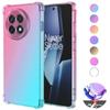 Ударопрочный градиентный силиконовый чехол для Oneplus 13R 1+13 12R Радужный цвет Мягкий TPU Airbags Задняя крышка для Oneplus ACE 5 Pro ACE5pro
