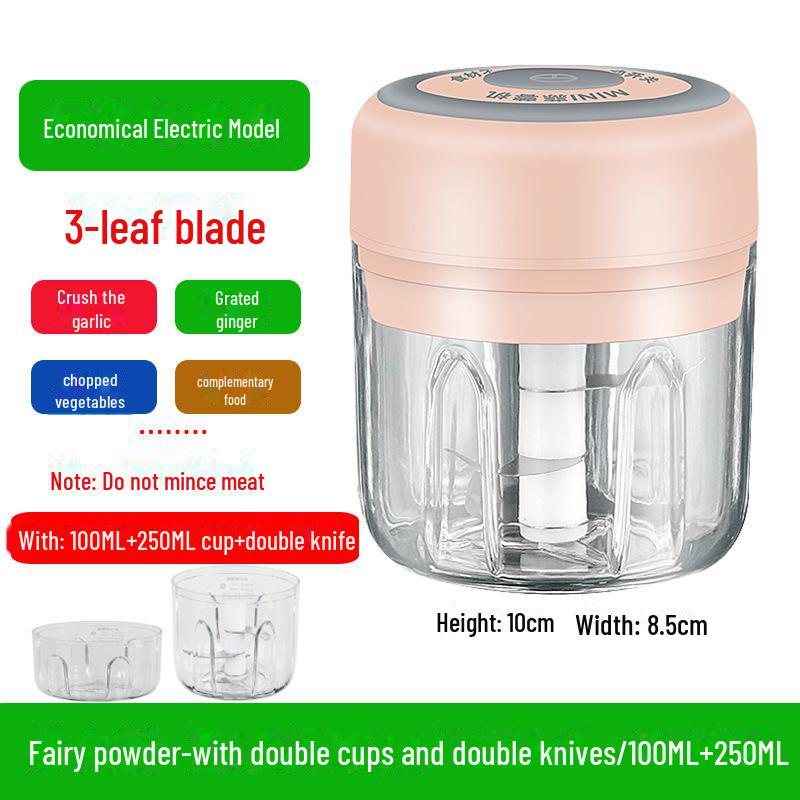 Многофункциональная электрическая чесночница и давилка для домашнего использования