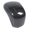 Gear Shift Knob Trim Cover Carbon Fiber Pattern Protective Wear Resistant for Triton L200 2023 To