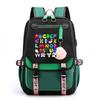 Игровой рюкзак Alphabet Legend для подростков, школьная сумка, USB-отделение для компьютера, мужской и женский