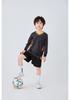 Kids' Long Sleeve Soccer Uniform Set for Spring & Fall - Includes Jersey, Shorts, Ideal for Jump Rope & Table Tennis