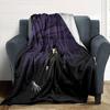 1pc nightmare ___________ addams Soft Flannel All-Season Throw for Home, Office, Outdoor UseDurable Comfort  100597