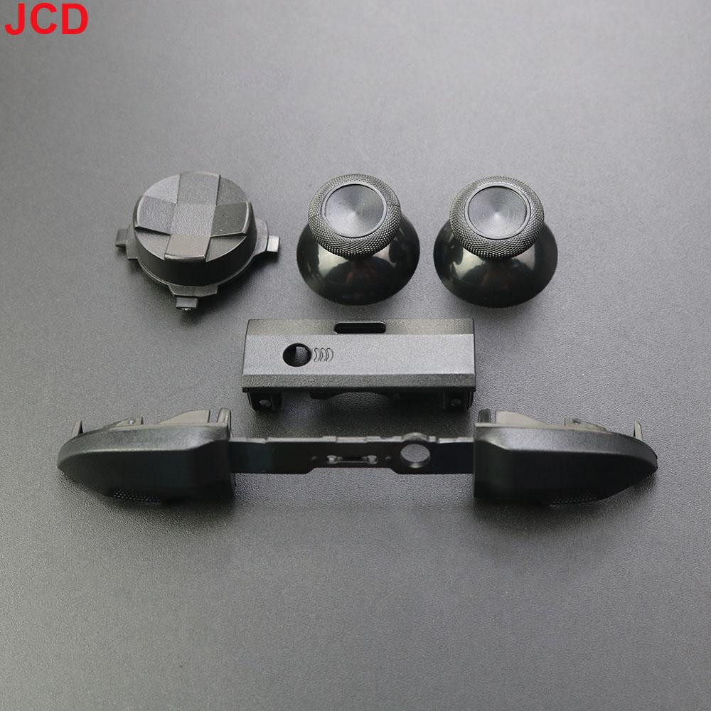 5in1 For Xbox Series X S Controller  LB RB Button Strip Middle BaffleStrip Cross Direction Keys Analog Joystick Cap D-Pad Button