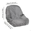 Seat Cover, Easy Installation Comfortable Tractor Cover Replacement, for Garden, Backyard,