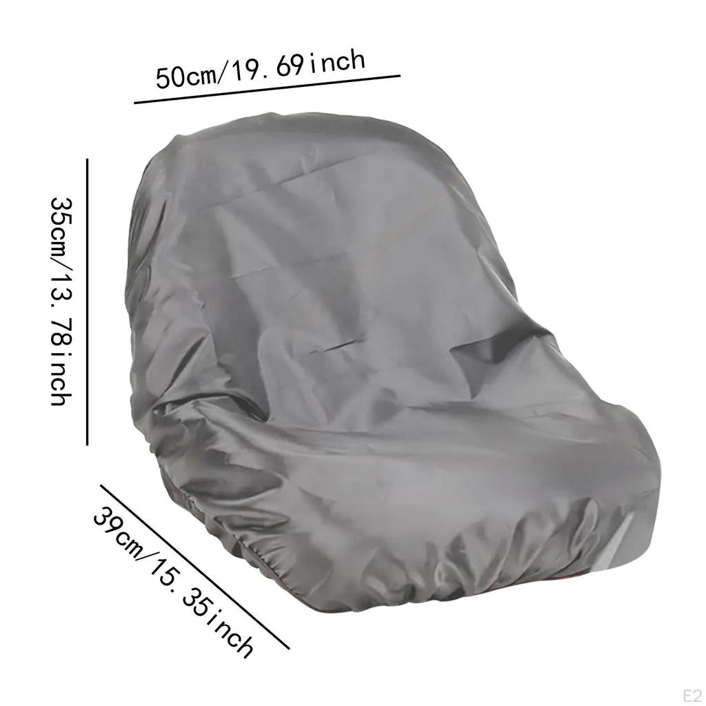 Seat Cover, Easy Installation Comfortable Tractor Cover Replacement, for Garden, Backyard,